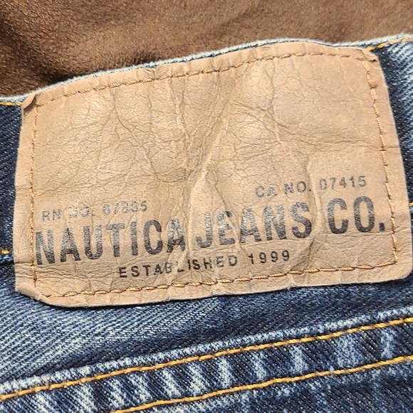 Nautica dark wash jeans 40x32 - Picture 4 of 7